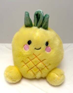 Aurora - Mini Yellow Palm Pals - 5" Perky Pineapple - Adorable Stuffed Animal